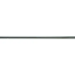 Tringle de penderie ronde métal chromé Ø2,5 x 150 cm