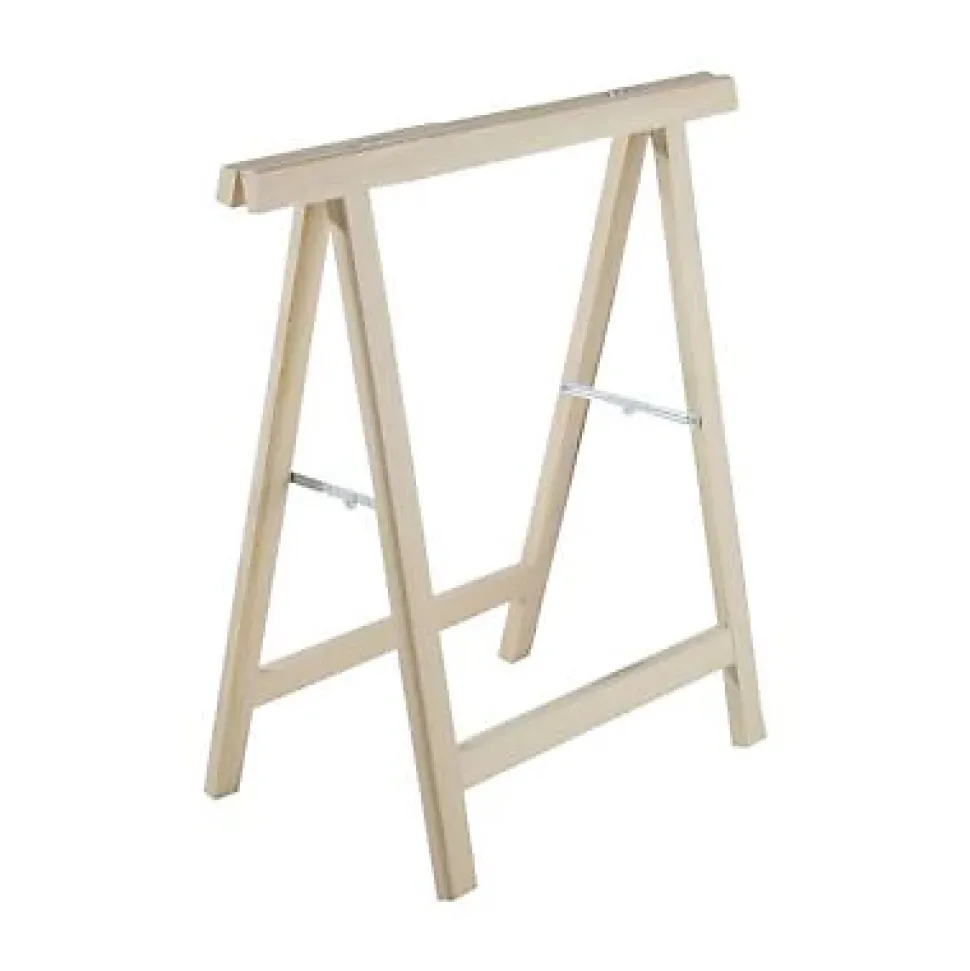 Tréteau en bois hêtre Form L. 80 cm x H. 80 cm