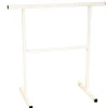 Tréteau fixe en métal époxy CQFD Solid blanc H. 74 cm