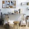 Tréteau pliant en hêtre Charpak 75 x 75 cm