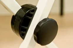 Tréteau pliant multifonction en acier époxy CQFD Campus blanc H. 38 à 95 cm