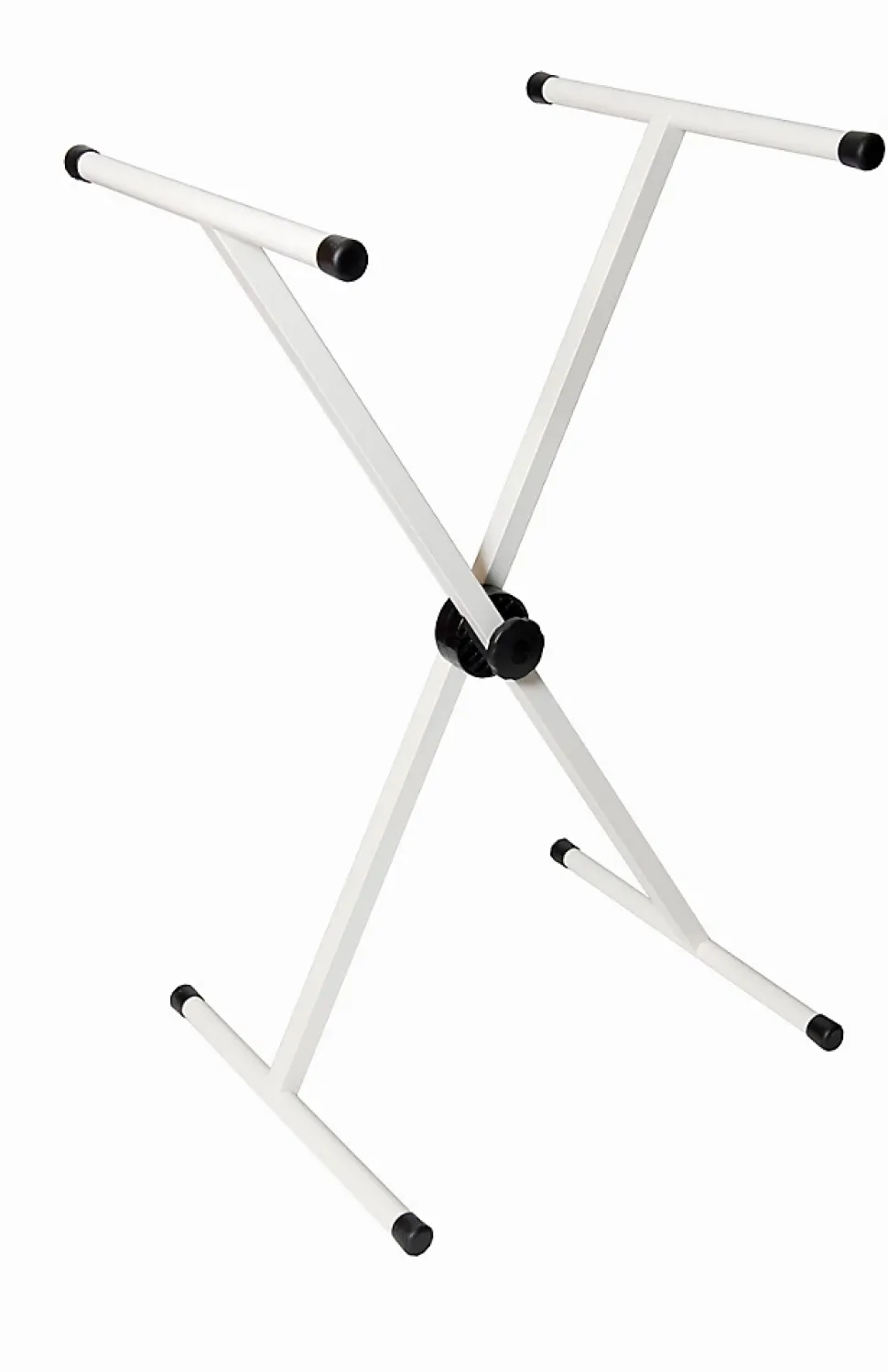 Tréteau pliant multifonction en acier époxy CQFD Campus blanc H. 38 à 95 cm