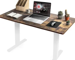 TT140 AO Plateau pour Bureau Assis Debout de 140 x 60 x 2 cm Compatible avec la plupart des Structures assis debout Duronic