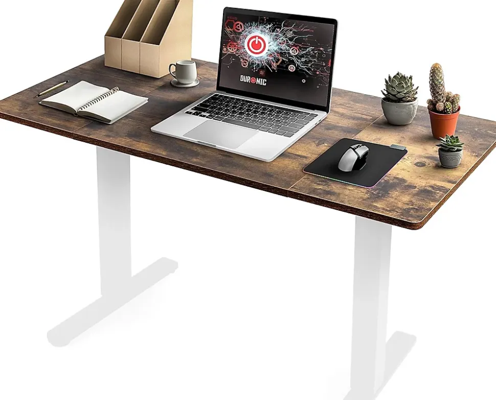 TT140 AO Plateau pour Bureau Assis Debout de 140 x 60 x 2 cm Compatible avec la plupart des Structures assis debout Duronic