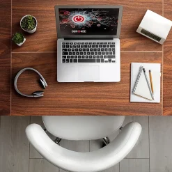 TT140 WT Plateau pour Bureau Assis Debout de 140 x 60 x 2 cm Compatible avec la plupart des Structures assis debout Duronic