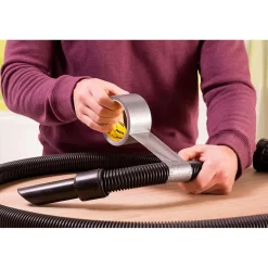 UHU Rollafix power repair - Ruban adhésif toilé waterproof pour réparer, consolider, colmater, connecter, noir, 10mx 50mm