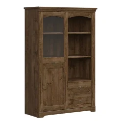 Vaisselier 1 porte 2 tiroirs Noe Bois