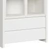 Vaisselier 2 portes 2 tiroirs Soren Blanc