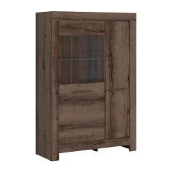 Vaisselier 2 portes Adam Bois fonce
