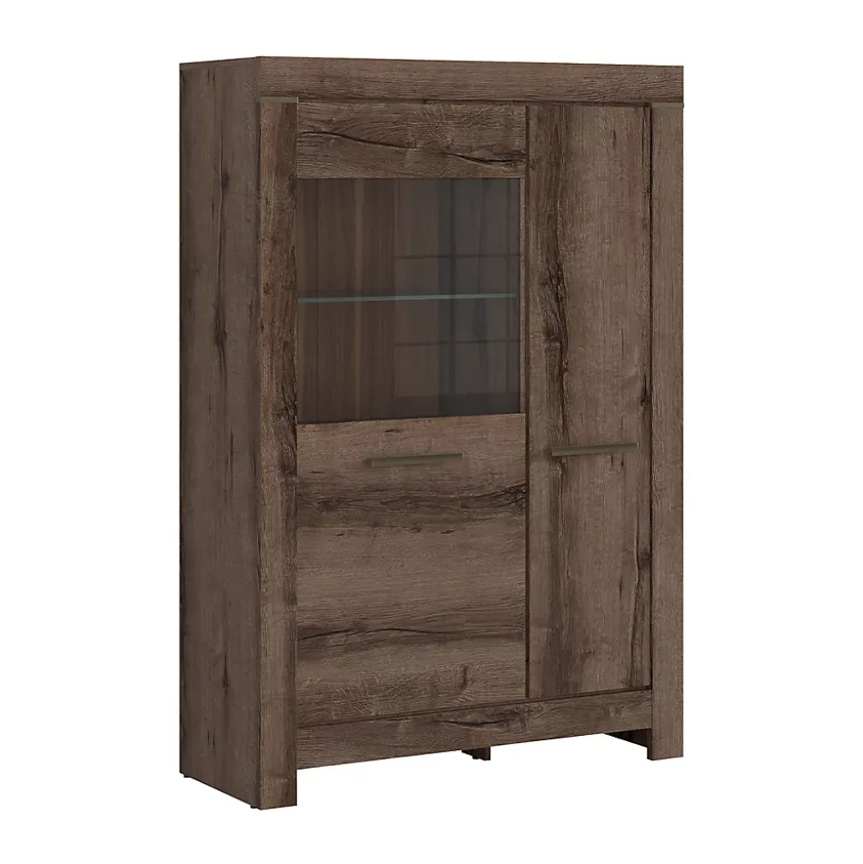 Vaisselier 2 portes Adam Bois fonce