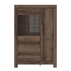 Vaisselier 2 portes Adam Bois fonce