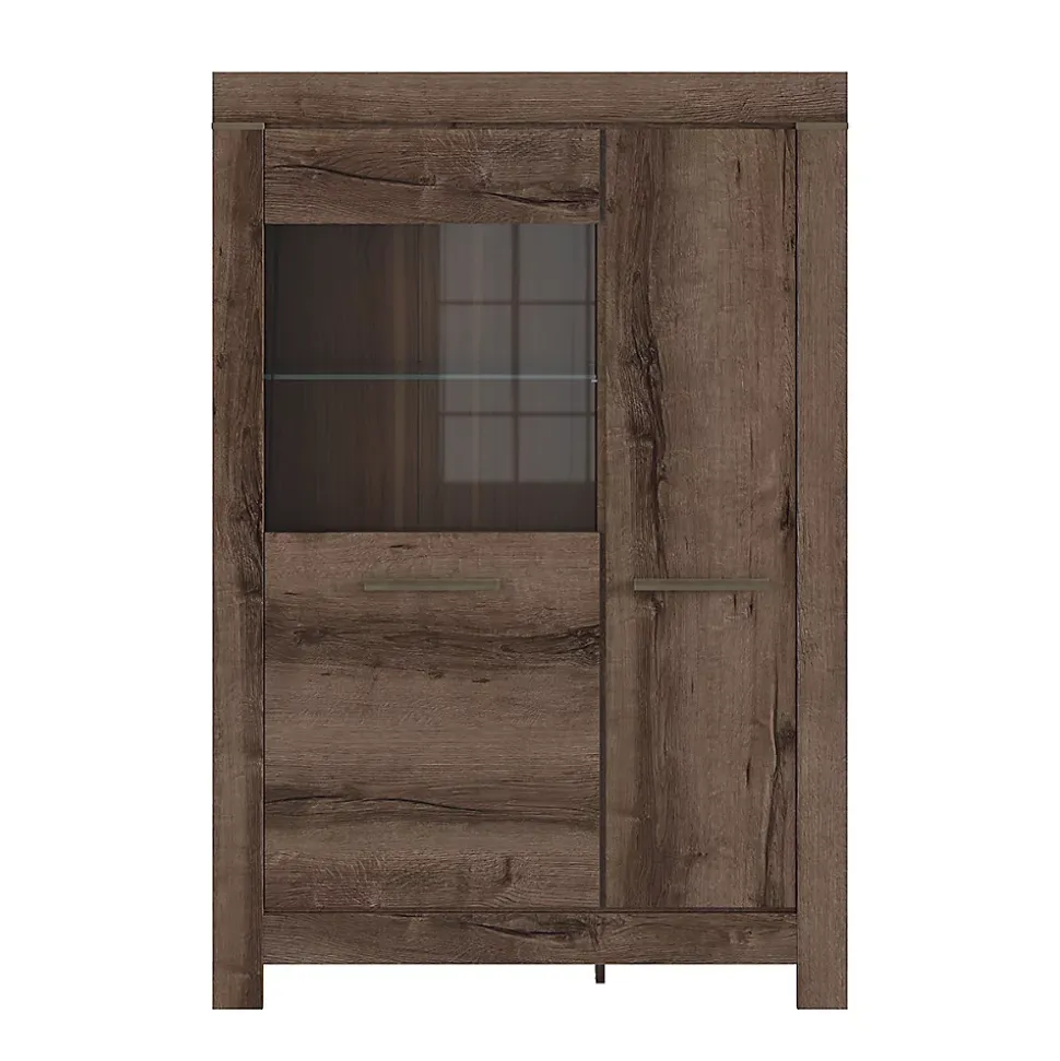 Vaisselier 2 portes Adam Bois fonce