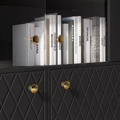 Vaisselier 4 portes Manoe Noir