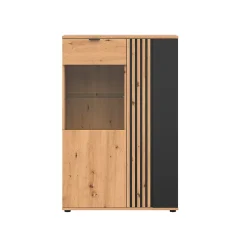 Vaisselier bas 2 portes Ezra Bois