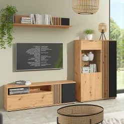 Vaisselier bas 2 portes Ezra Bois