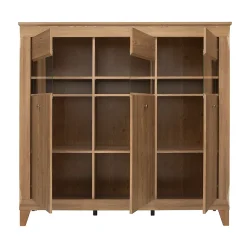 Vaisselier bas 3 portes Raya Bois