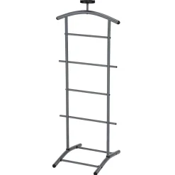 Valet ATRIX, en métal laqué gris