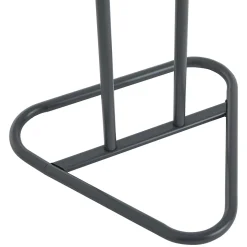 Valet CAMILO, en métal laqué gris