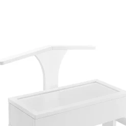 Valet de chambre Lulboll avec boîte ouvrable bois de pin blanc en.casa