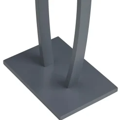 Valet ROBIN, en bois laqué gris
