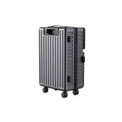 Valise 2 Pièces, Coque Rigide En Abs, Serrure à Combinaison Tsa Et Poignée Télescopique, Noire