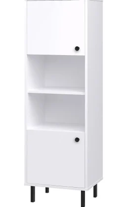 Venus white loft living room display pedestal