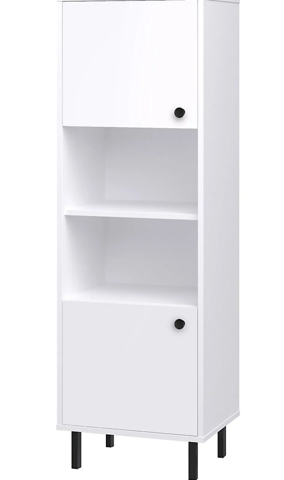 Venus white loft living room display pedestal