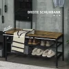 Vestiaire De Rangement - Brun Rustique, Robust - Mettre dans vestiaires
