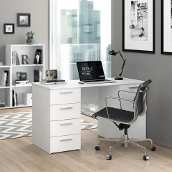 Vicco Bureau Blanc 137 x 60 cm