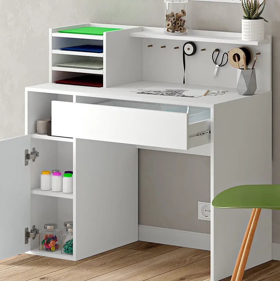 Vicco Bureau Blanc 100 x 50 cm