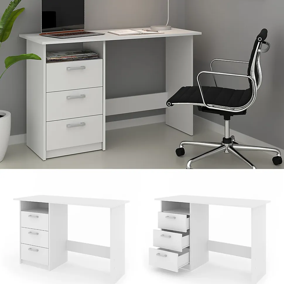 Vicco Bureau Blanc 120x50 cm
