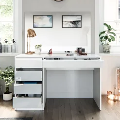 Vicco Coiffeuse Blanc 55 cm