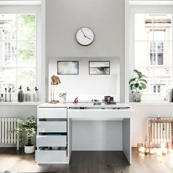Vicco Coiffeuse Blanc 55 cm