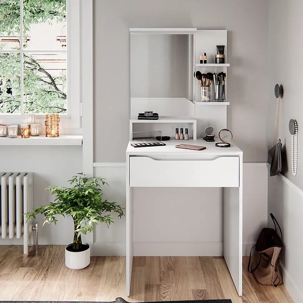 Vicco Coiffeuse Blanc, 60, cm