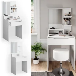 Vicco Coiffeuse Blanc, 60, cm