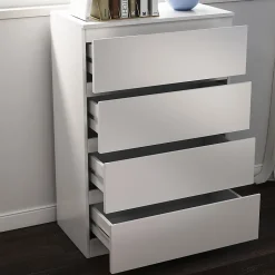 Vicco Commode Blanc 39 x 102 cm