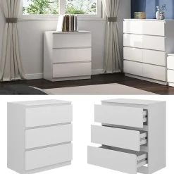 Vicco Commode Blanc 39 x 78.5 cm