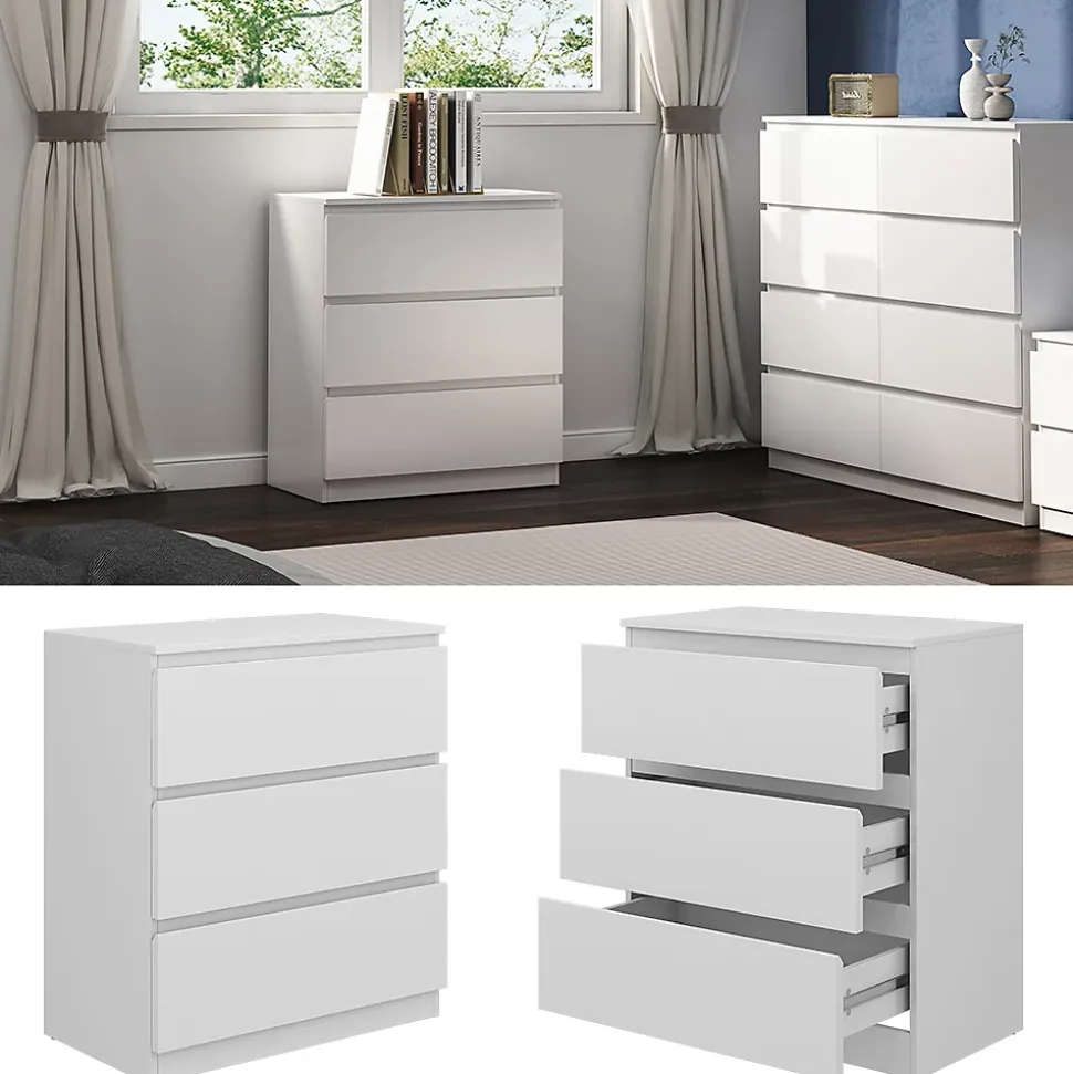 Vicco Commode Blanc 39 x 78.5 cm