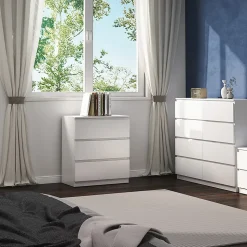 Vicco Commode Blanc 39 x 78.5 cm