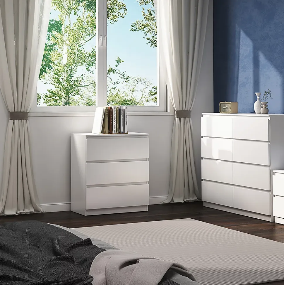 Vicco Commode Blanc 39 x 78.5 cm