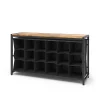 Vicco Armoire à chaussures Chêne rustique 100x54.5cm