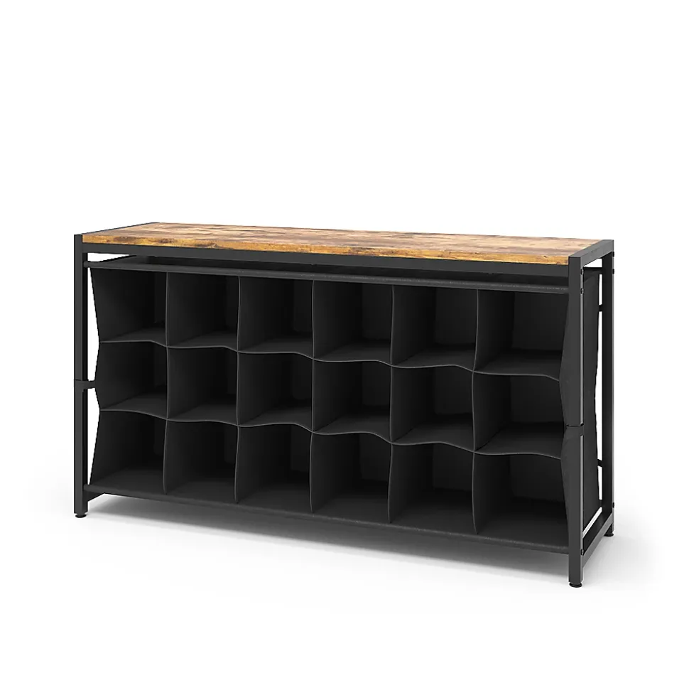 Vicco Armoire à chaussures Chêne rustique 100x54.5cm