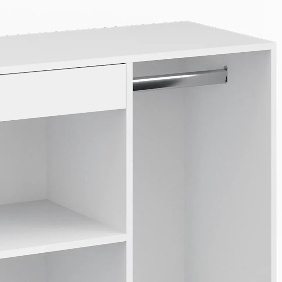 Vicco Armoire dappoint Blanc 80.1x75cm