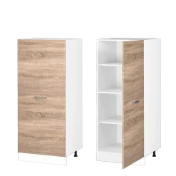 Vicco Armoire haute universelle Sonoma 60cm avec grande porte
