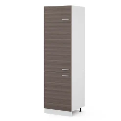 Vicco Armoire haute universelle Gris 60cm avec portes