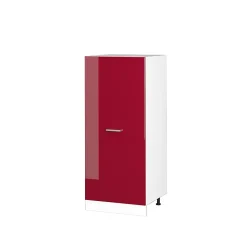 Vicco Armoire haute universelle Rouge bordeaux Haute brillance 60cm avec grande porte