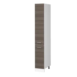 Vicco Armoire haute universelle Gris 30cm avec portes