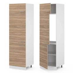 Vicco Armoire haute universelle Sonoma 60cm avec portes