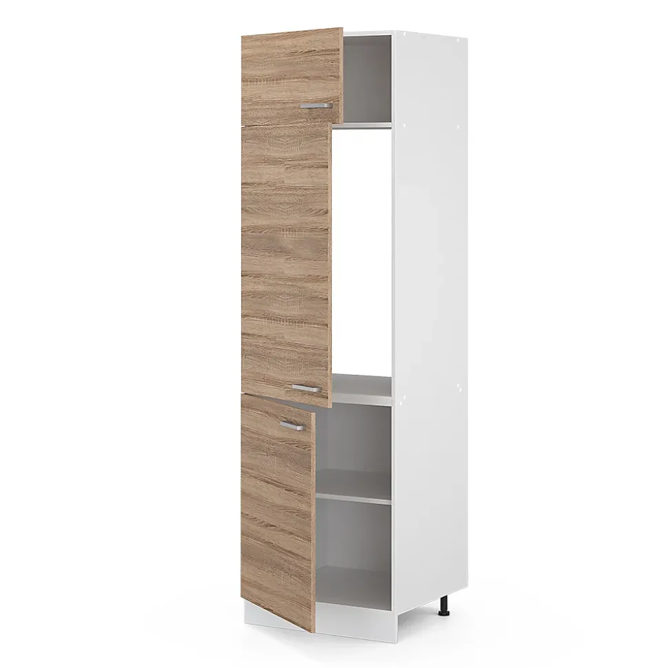 Vicco Armoire haute universelle Sonoma 60cm avec portes