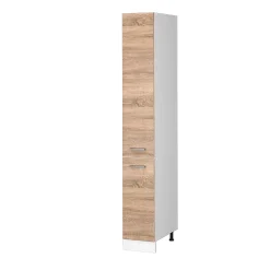 Vicco Armoire haute universelle Sonoma 30cm avec portes